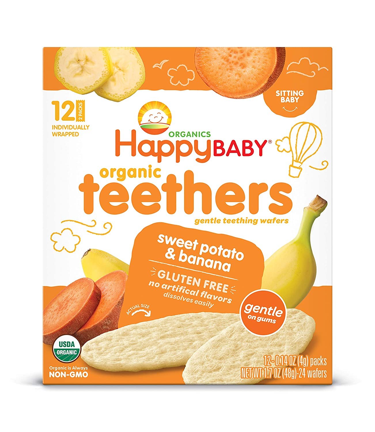 Happy Baby Gentle Teethers Organic
