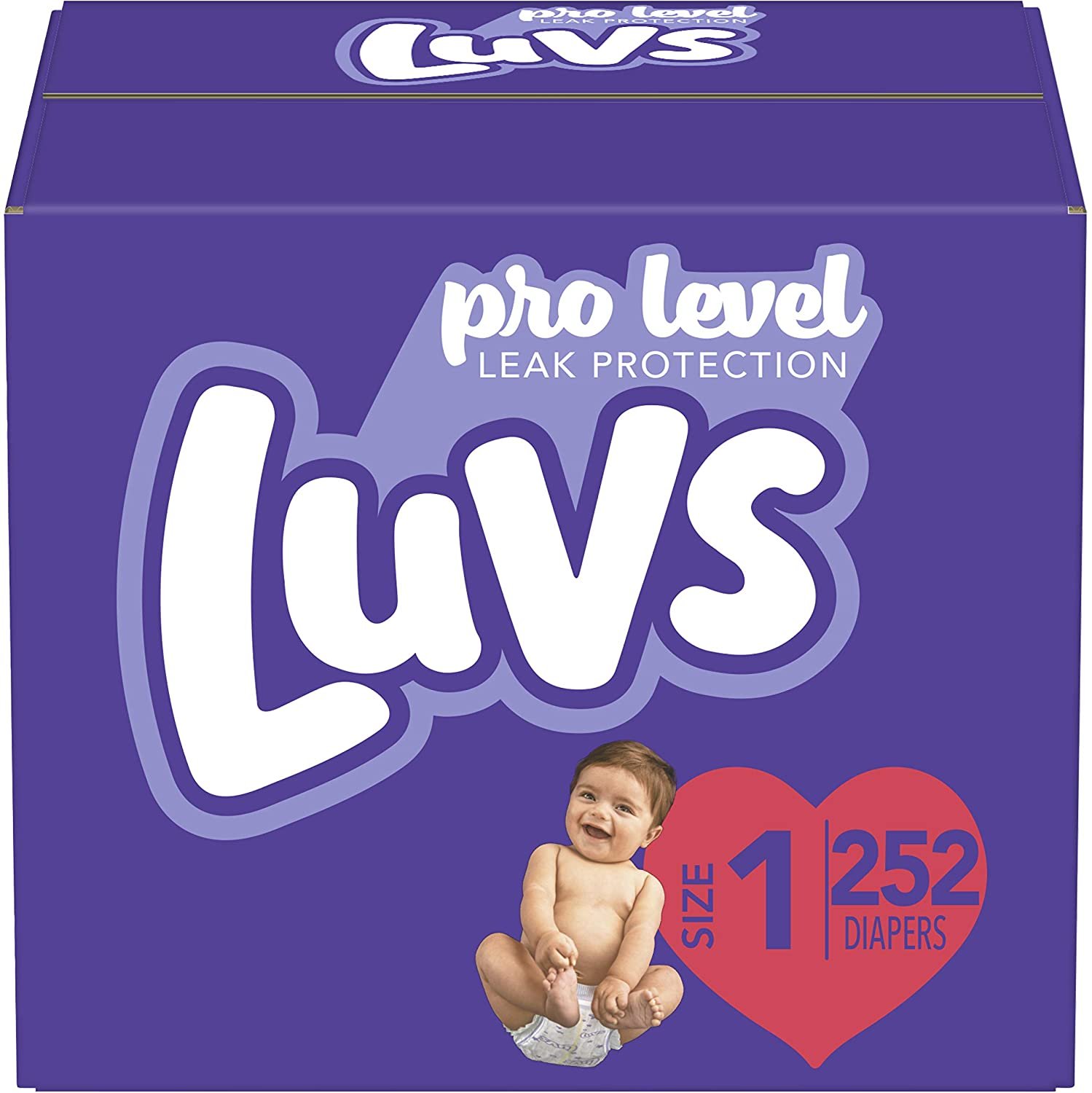 7. Luvs Ultra Leakguards Disposable Baby Diapers 