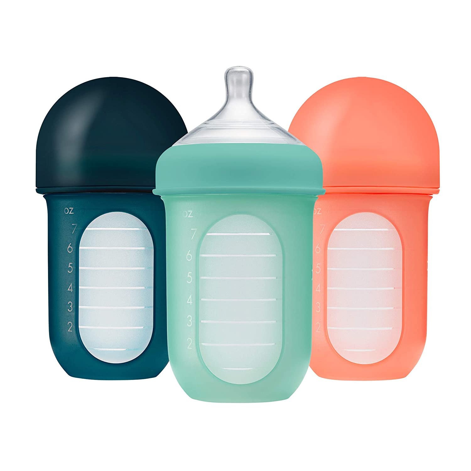 Boon NURSH Reusable Silicone Pouch Bottles