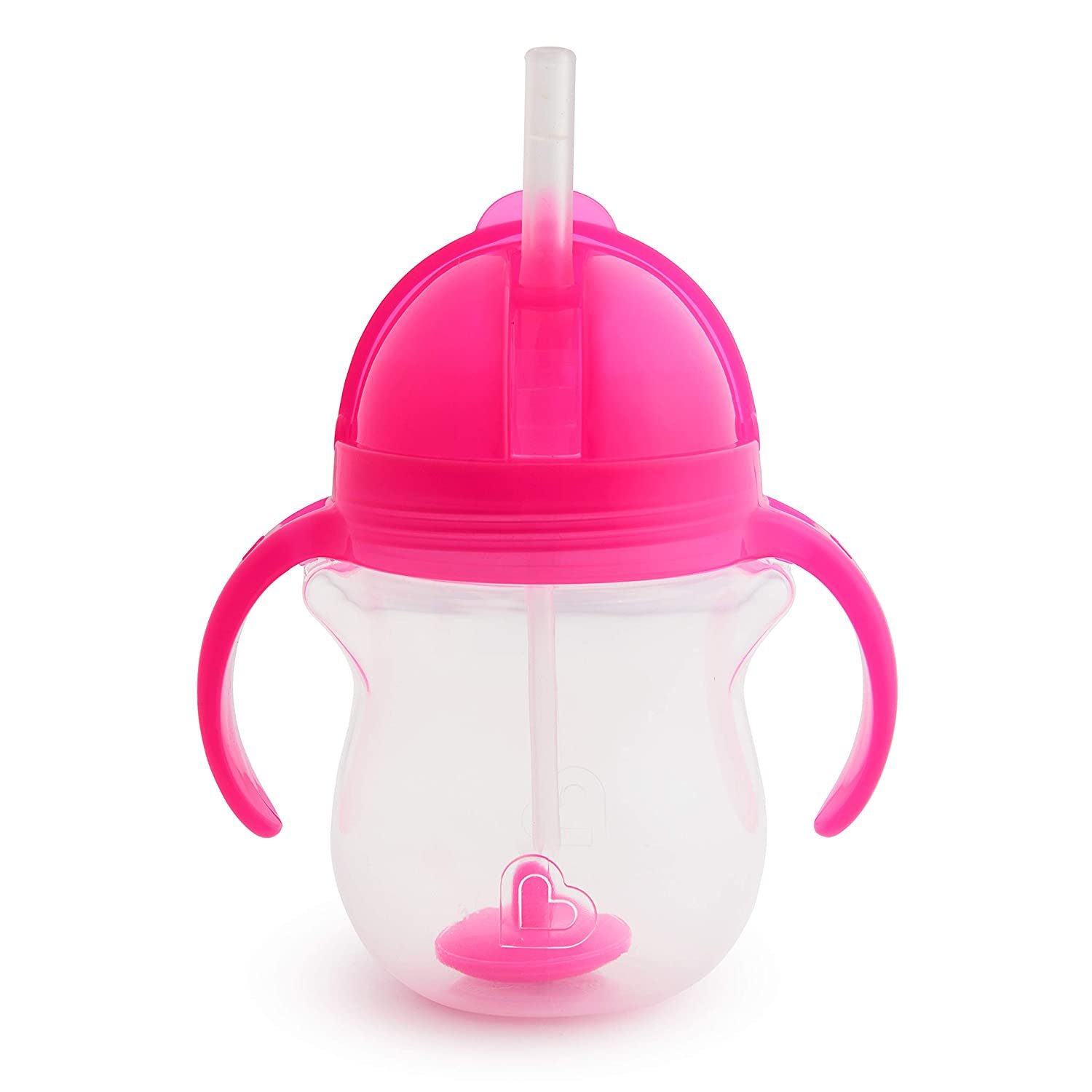 1. Munchkin Any Angle Click Lock Weighted Straw Trainer Cup 