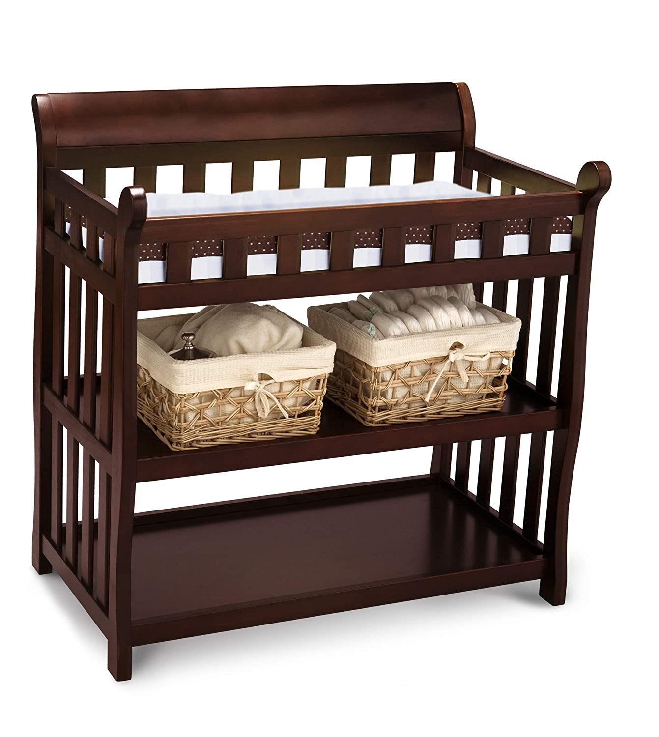 4. Delta Children Eclipse Changing Table with Changing Pad