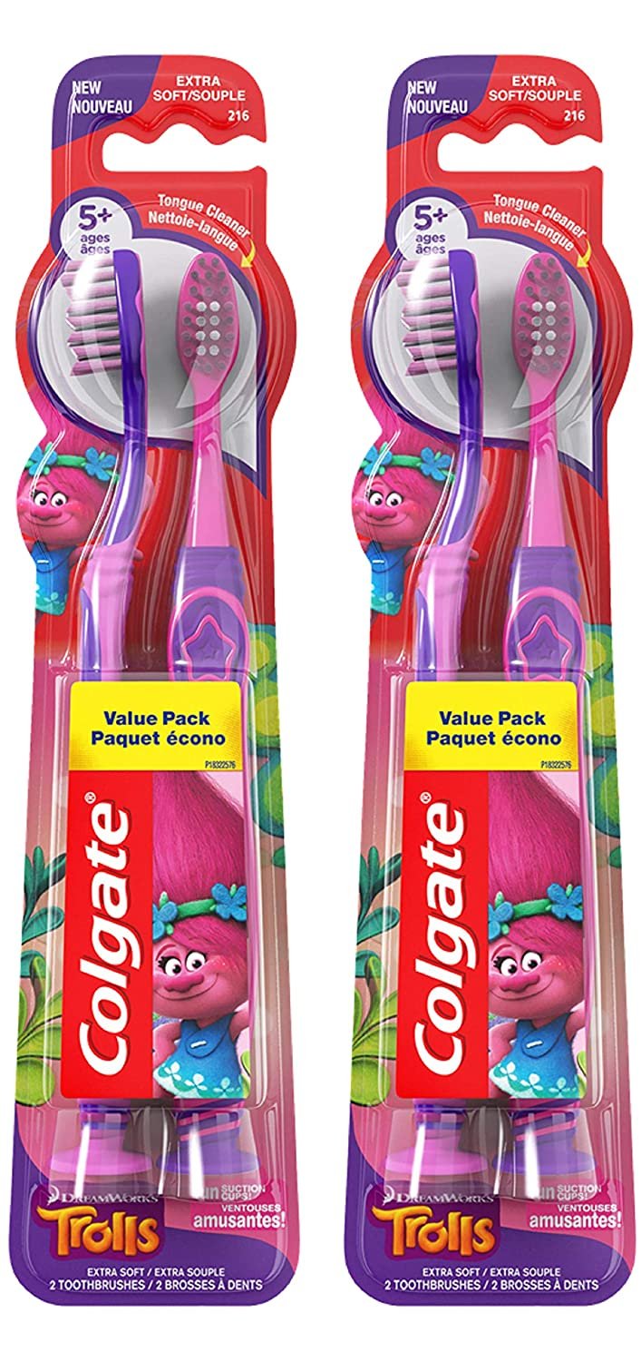 3. The Colgate Kids Toothbrush in a 4-count: